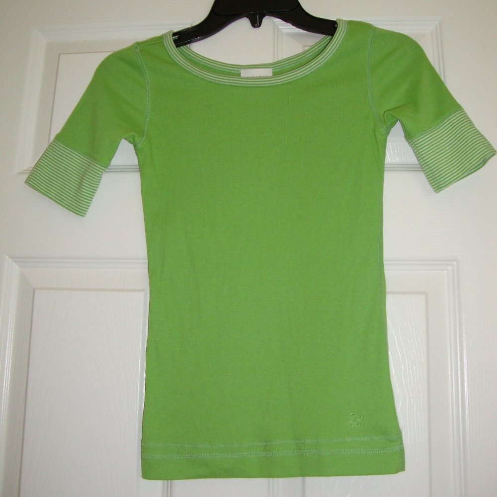 Girls Green Top